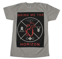 Load image into Gallery viewer, Bring me the Horizon Heart and Symbols T-Shirt