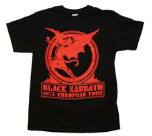 Load image into Gallery viewer, Black Sabbath Europe 75 T-Shirt
