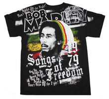 Load image into Gallery viewer, Bob Marley Freedom T-Shirt