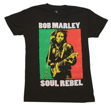 Load image into Gallery viewer, Bob Marley Soul Rebel Color Block T-Shirt